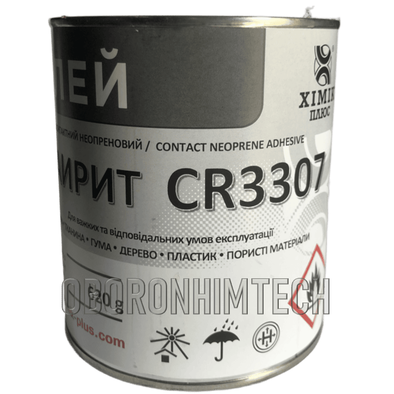 Клей Найрит CR 3307 — контактний клей для шкіри, гуми та полімерних матеріалів - 800мл