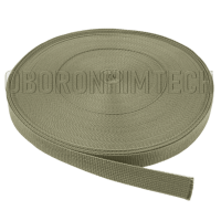Стрічка ремінна 100% поліпропіленова, колір хакі (бобіна 50м)